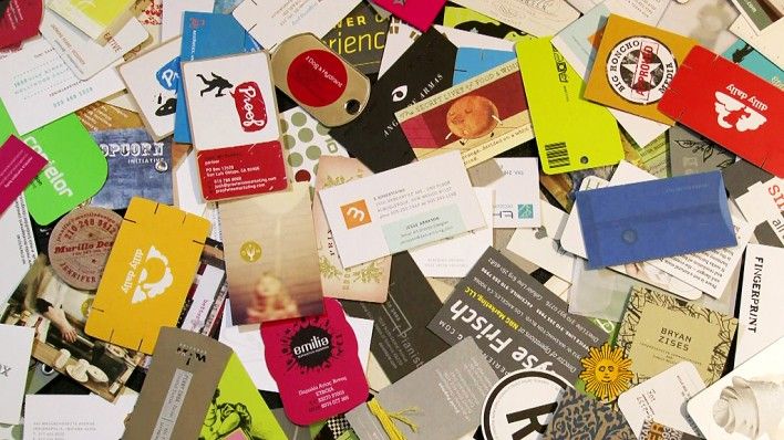 88% danh thiếp giấy bị vứt bỏ sau 1 tuần